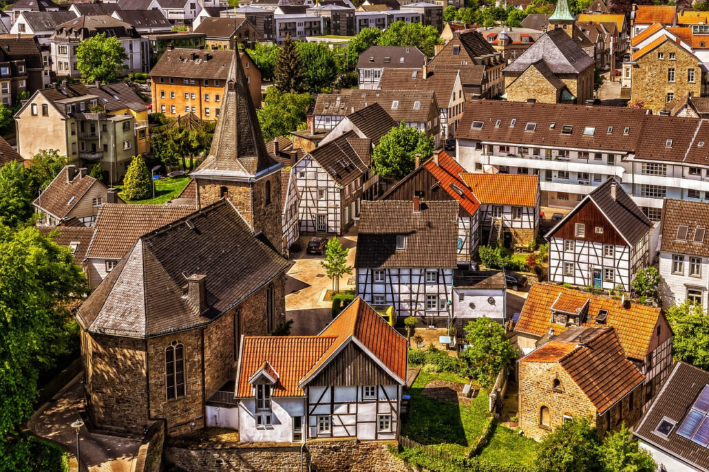 Interrail con bambini, la Germania e le sue case a graticcio