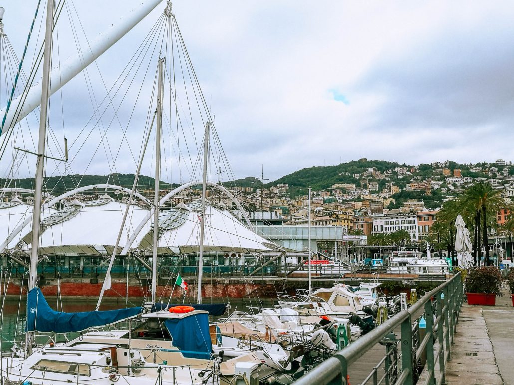 Il porto antico è il punto di partenza per visitare Genova con i bambini
