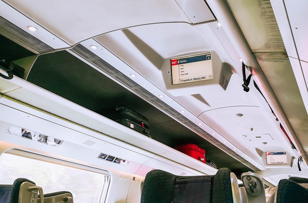 Viaggio in treno Eurocity da Milano a Francoforte