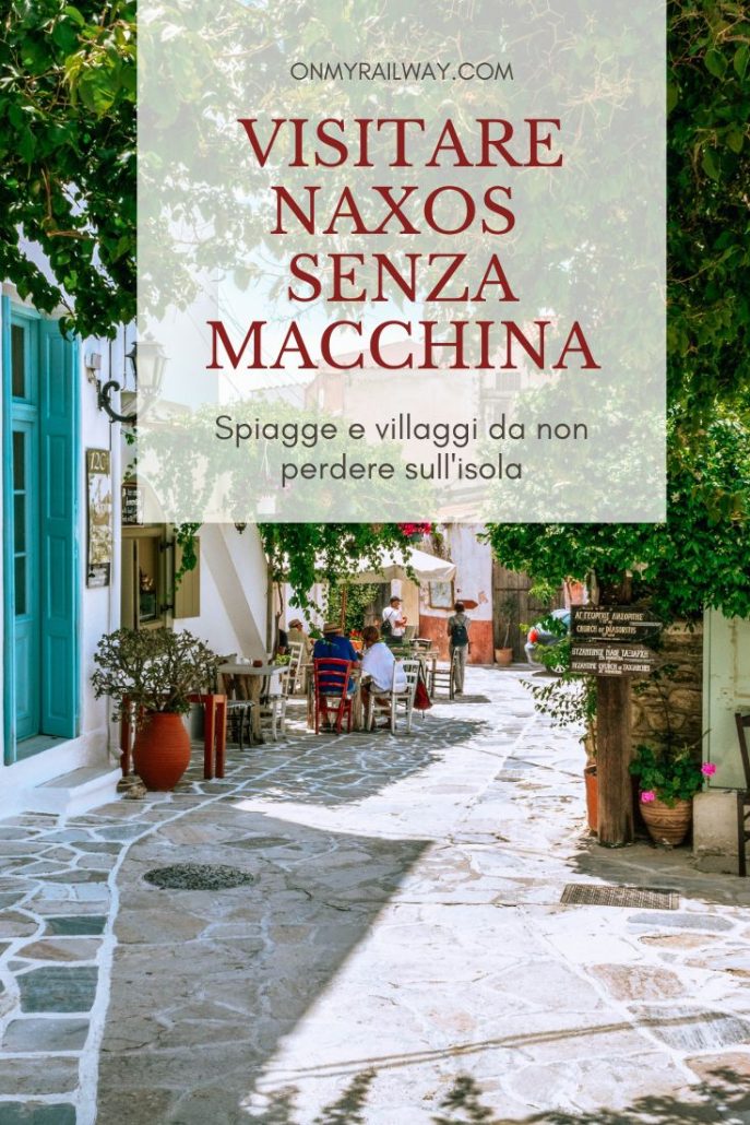Come muoversi a Naxos senza macchina, consigli e informazioni utili
