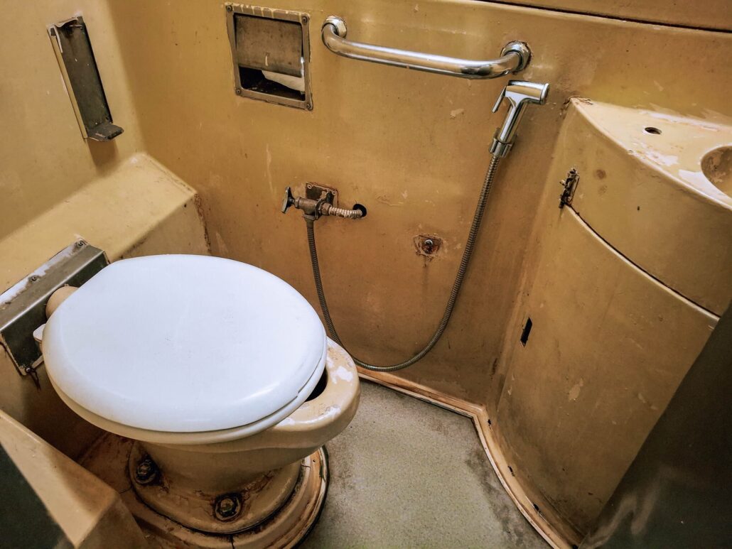 Bagno sul Jungle Train